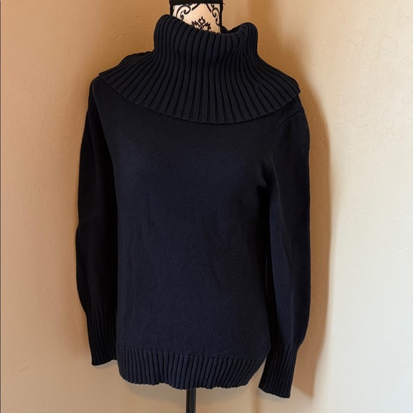 Nautica Navy Blue Turtleneck Sweater - Picture 1 of 4